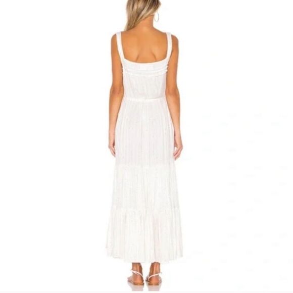 New Sundress Lucia Maxi Dress in Precieuse White XS/S - Picture 6 of 15